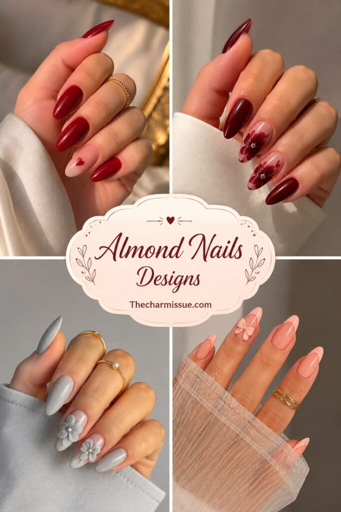 Almond Nail Designs