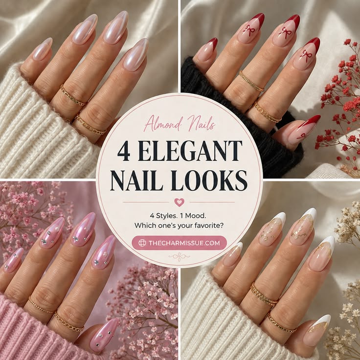 Almond Nail Designs