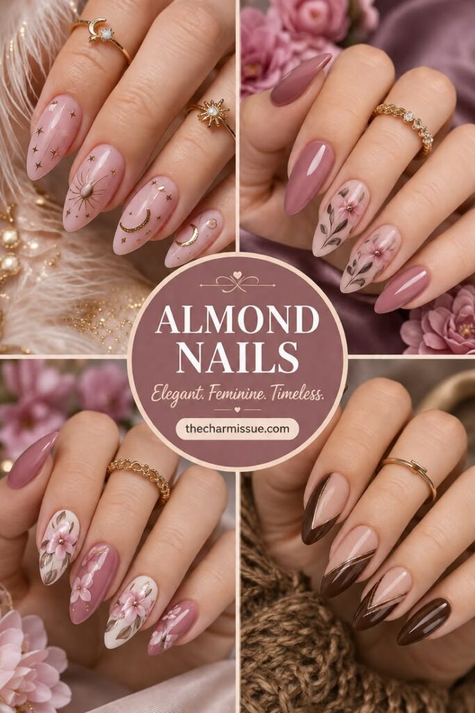Almond Nail Designs Collection