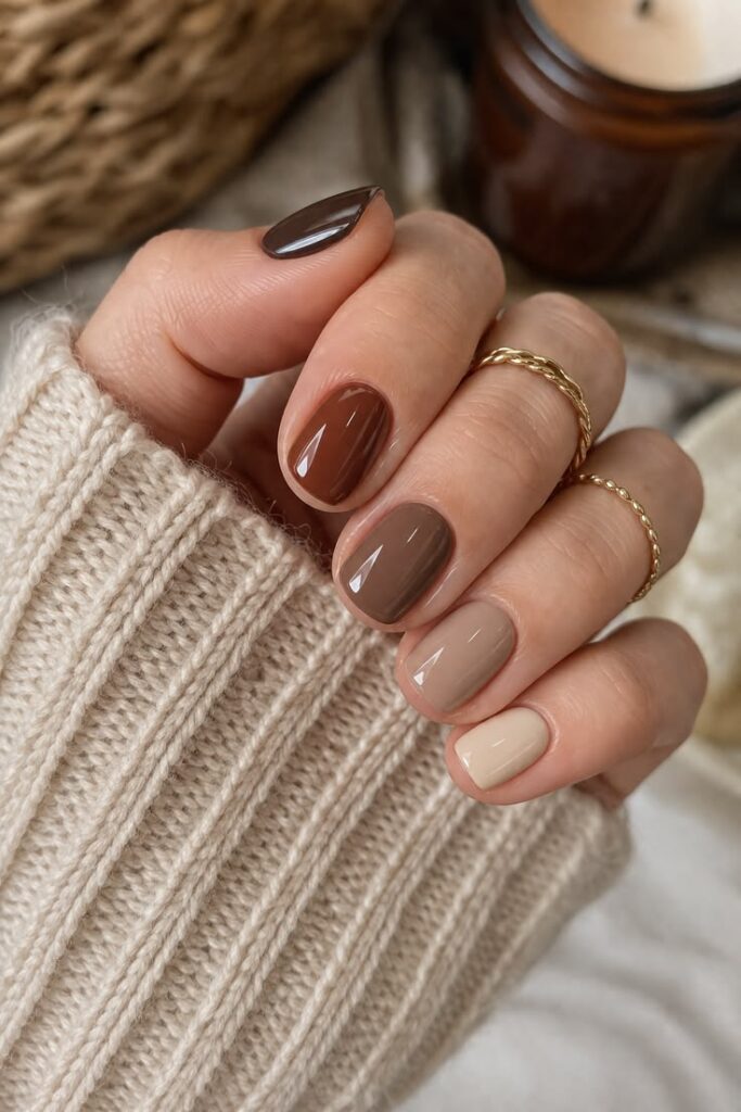 Brown Nail Ideas