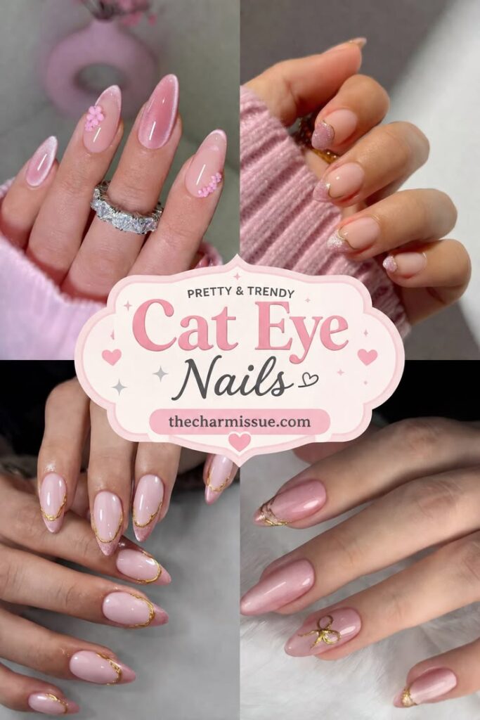Cat-Eye Nail Ideas