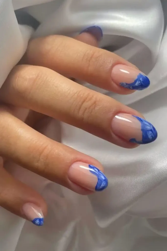 Deconstructed French Nails for a Modern Manicure