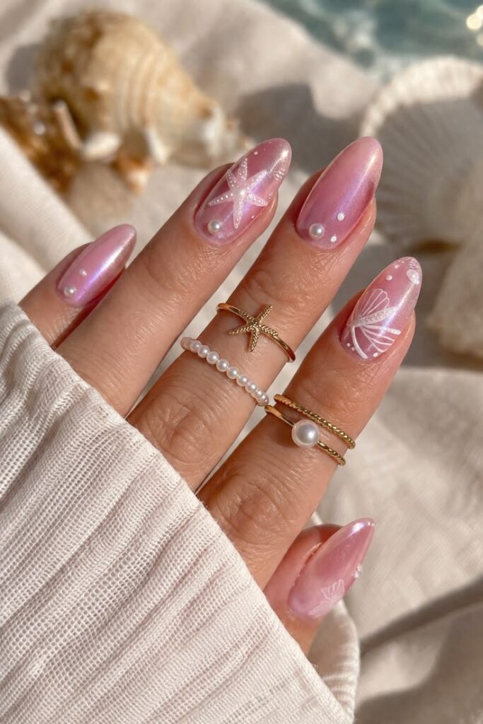 Gorgeous Pink Summer Nail Ideas