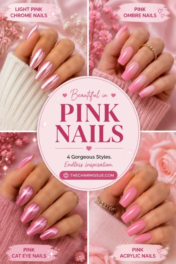 Hot Pink Nail Ideas