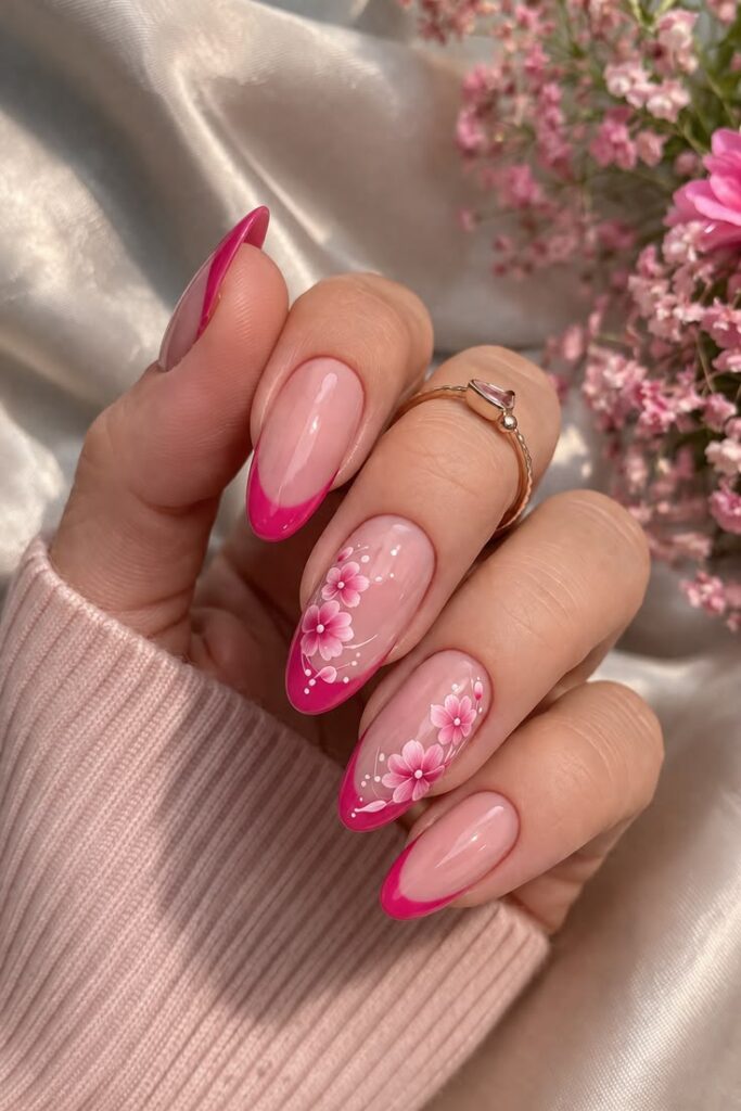 Hot Pink Nail Ideas