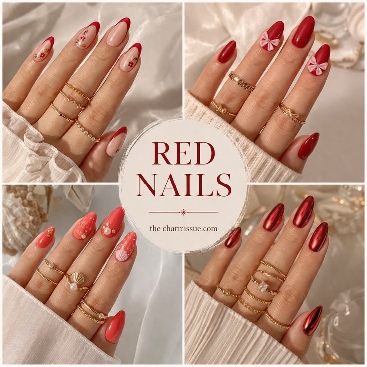 Red Summer Nail Ideas