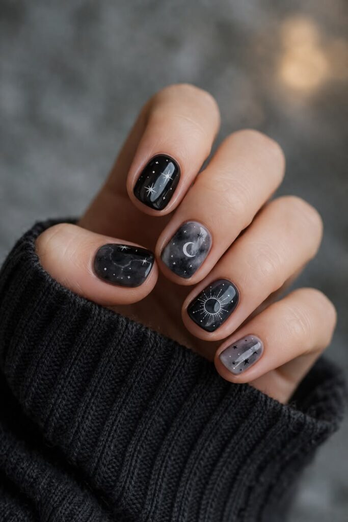 Short Winter Nail Ideas