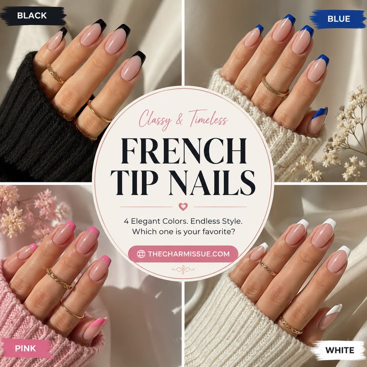 White French Tip Nails