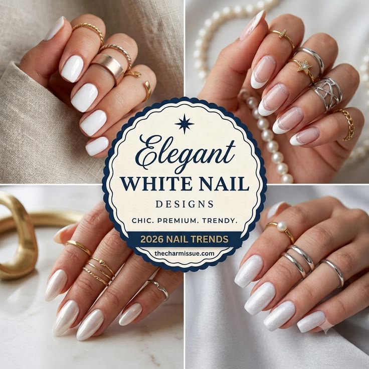 White French Tip Nails