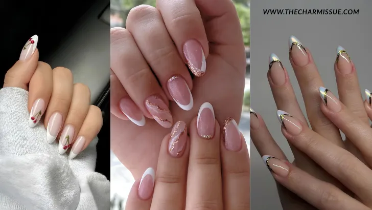 White French nails