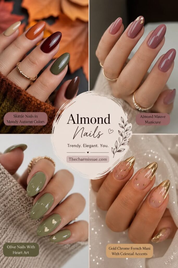 Almond Fall Nail Ideas
