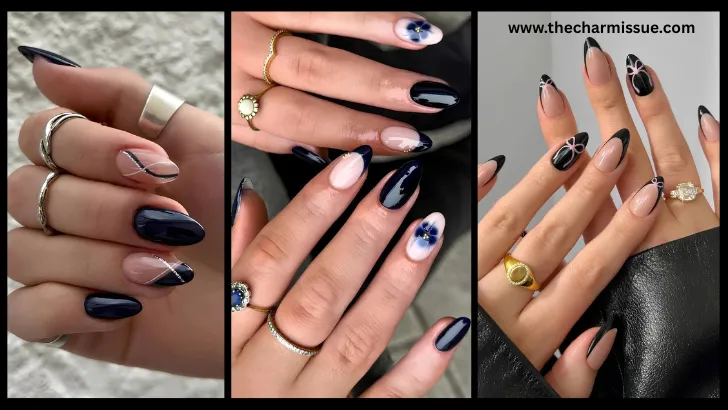 Black Fall Nail Designs