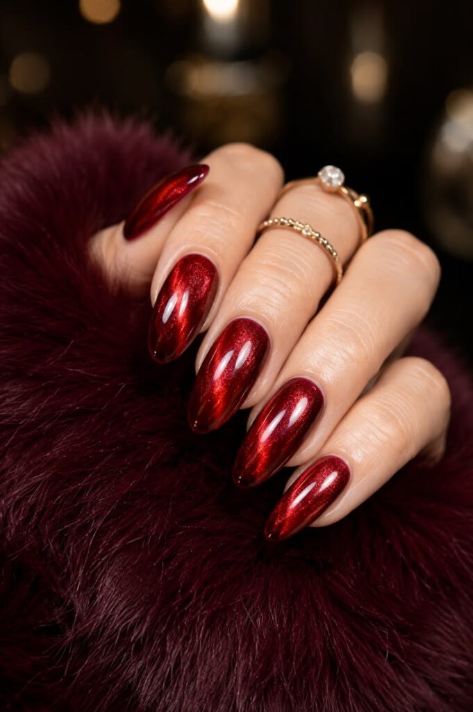 Burgundy Nail Designs