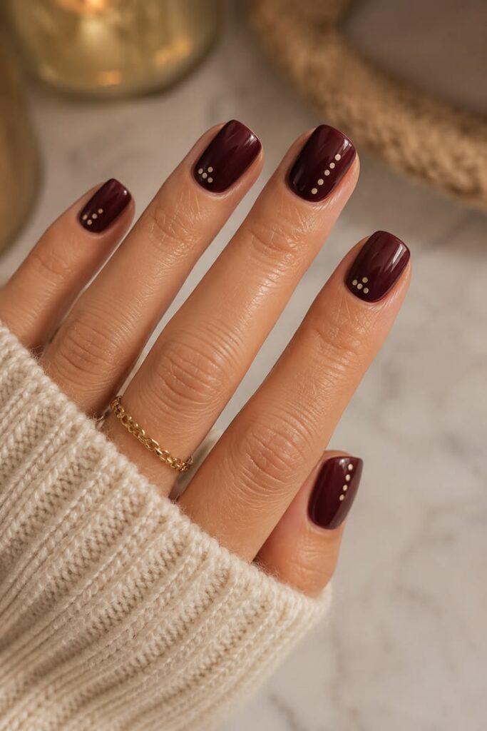 Burgundy Nail Ideas