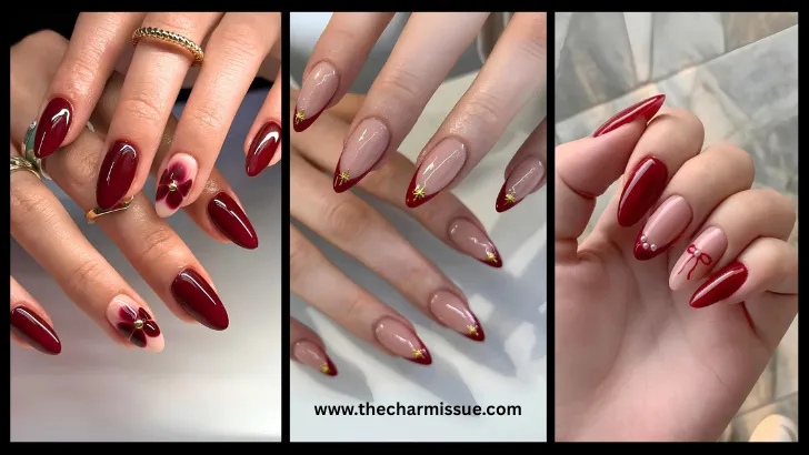 Cherry Red Nails