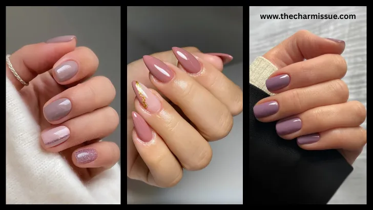 Classy Mauve Nails