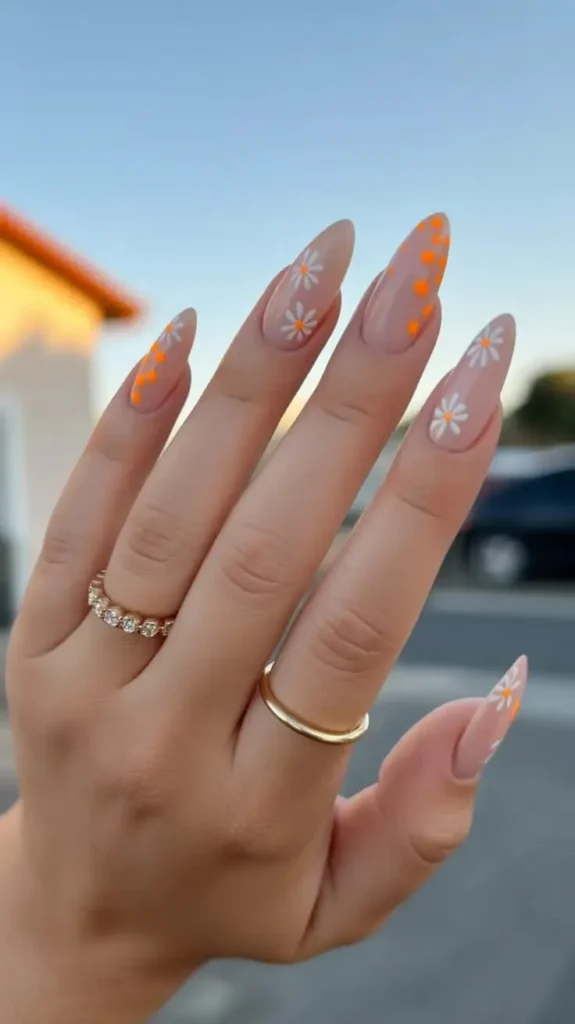 Cute Spring Nail Colors With French Tips and Almond Designs You'll Love