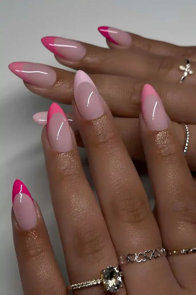 French Manicure in Different Pink Shades You'll Want to Try
