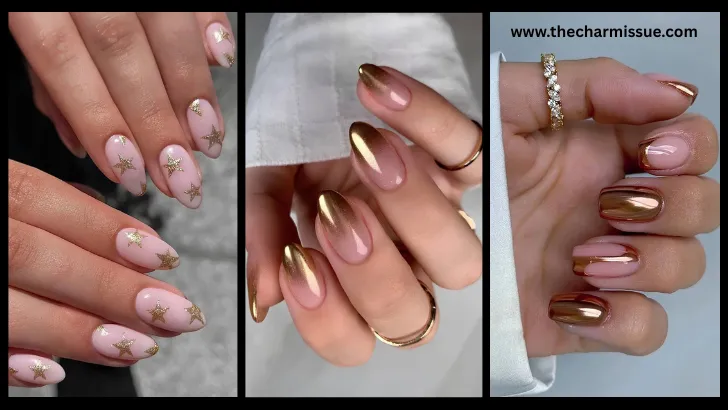 Gold Nail Designs