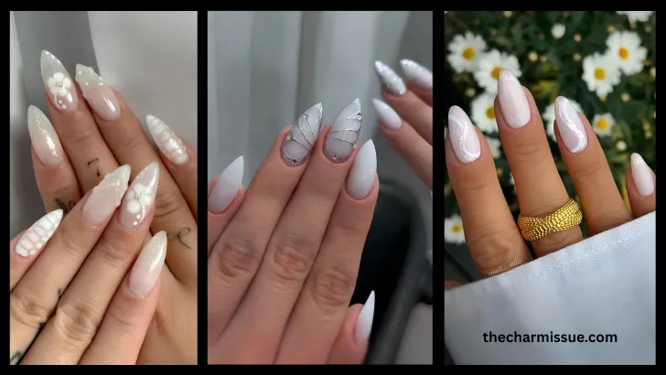 Milky White Nail Designs