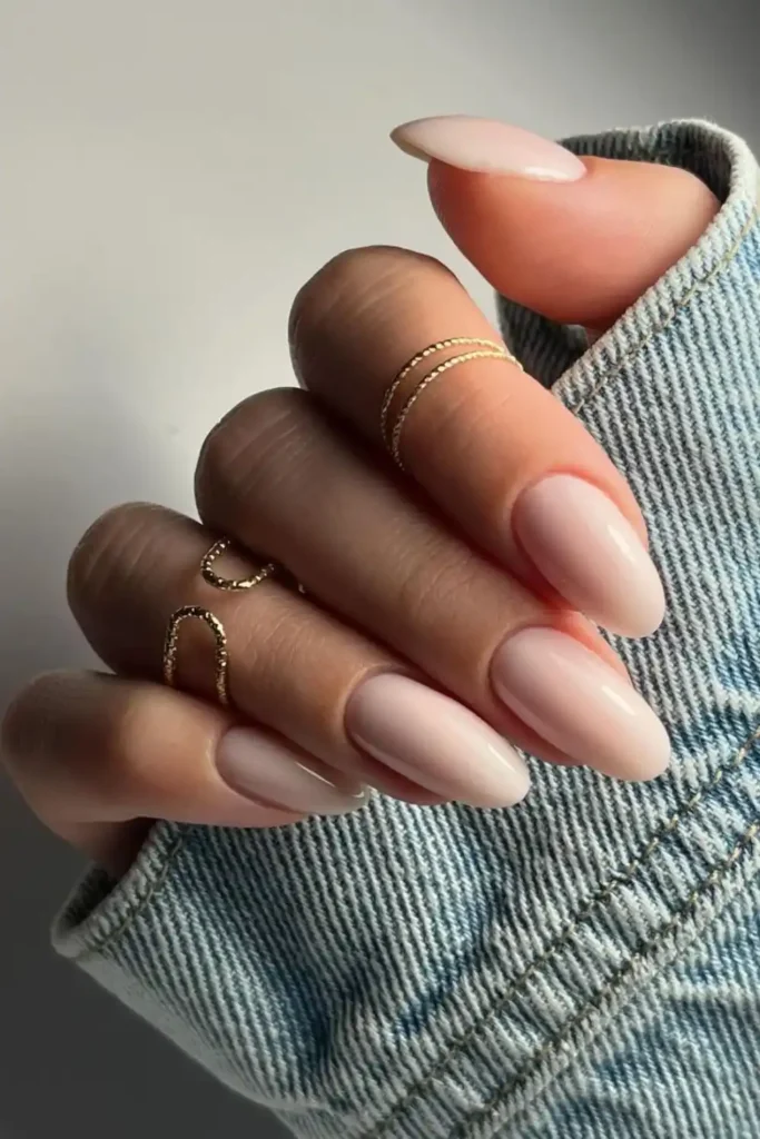 Milky White Nails That Never Go Out of Style