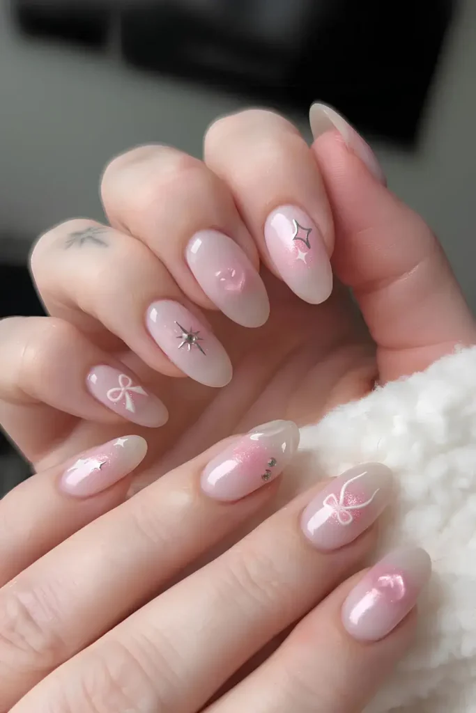 Milky Pink Mix and Match Mani You'll Love