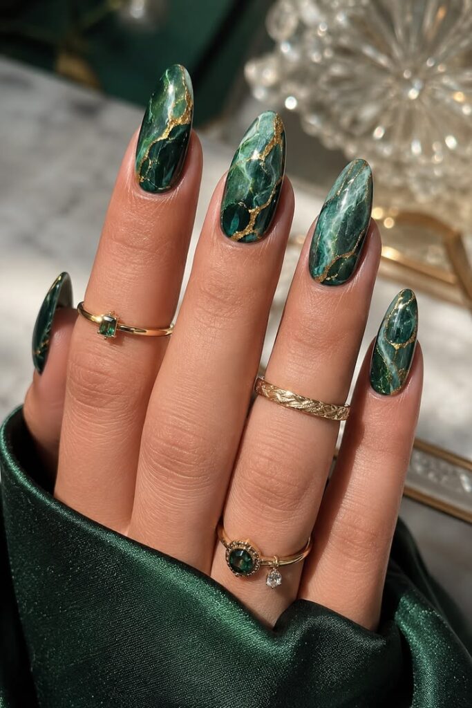 Multi Colors Almond Nail Ideas