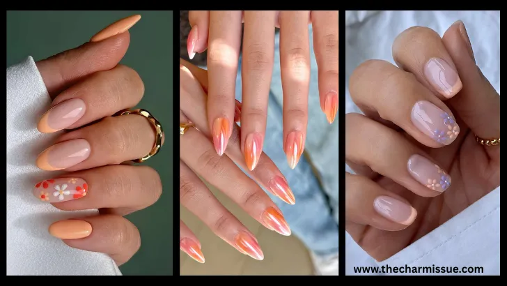 Peach Nail Ideas