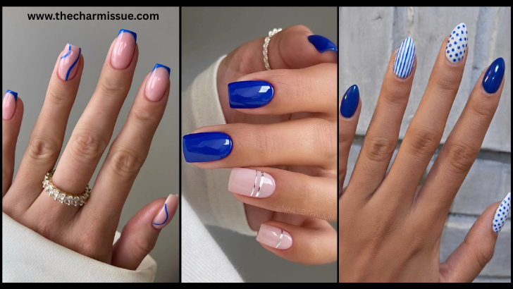 Royal Blue Nail