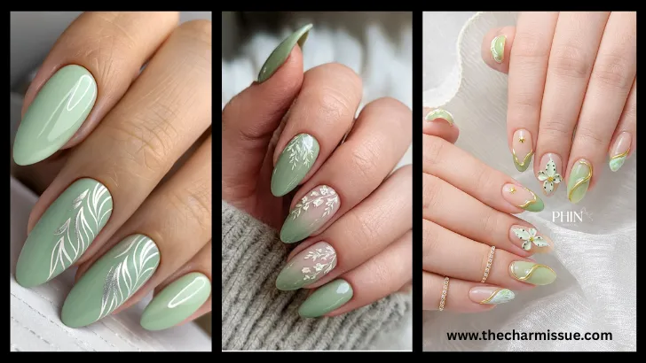 Sage Green Nails