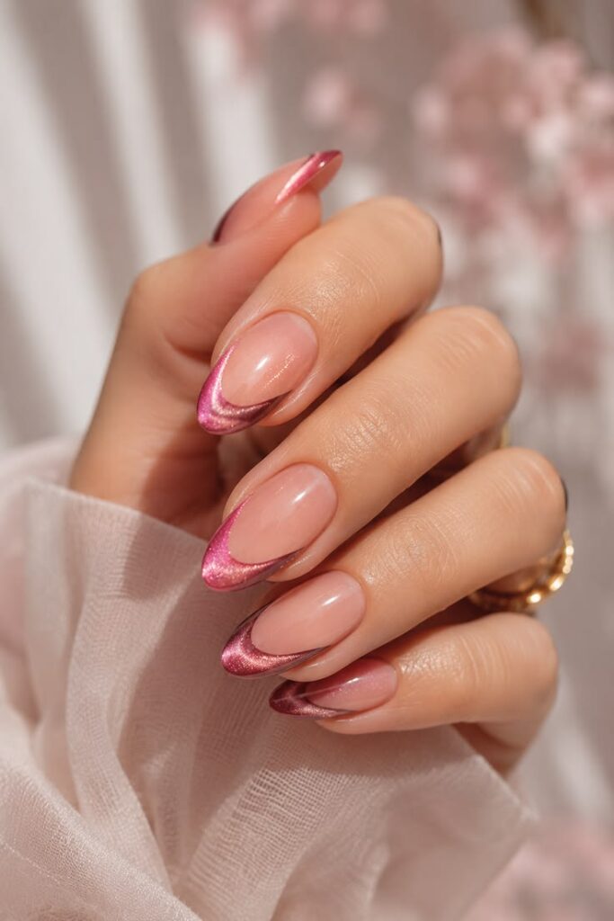 Spring Cat Eye Nail Ideas