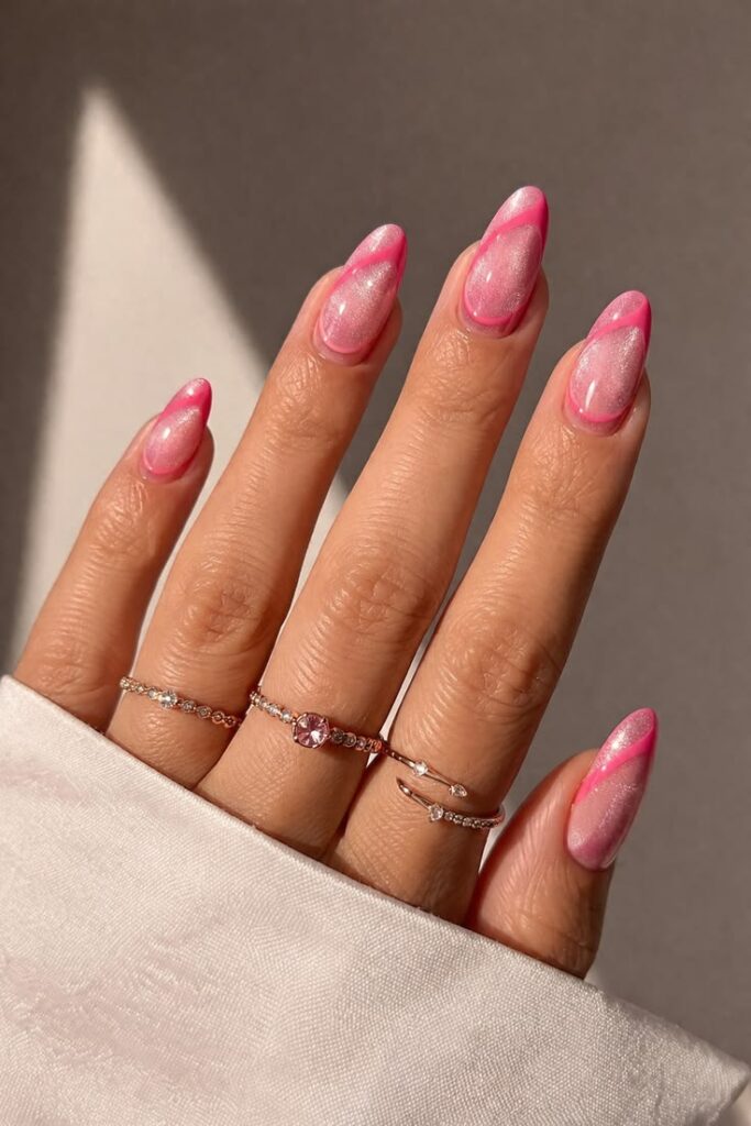 Spring Cat Eye Nail Ideas