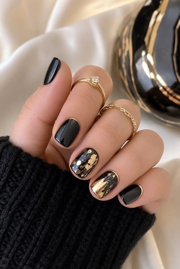 Square Fall Nails