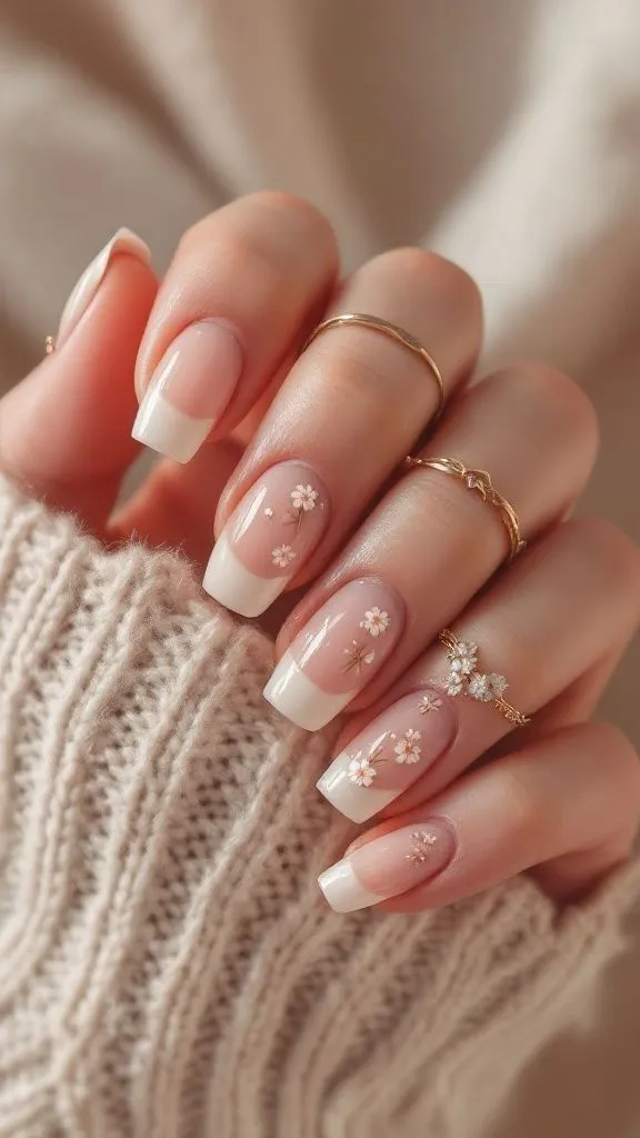Stunning Floral Wedding Nail Ideas for Your Big Day