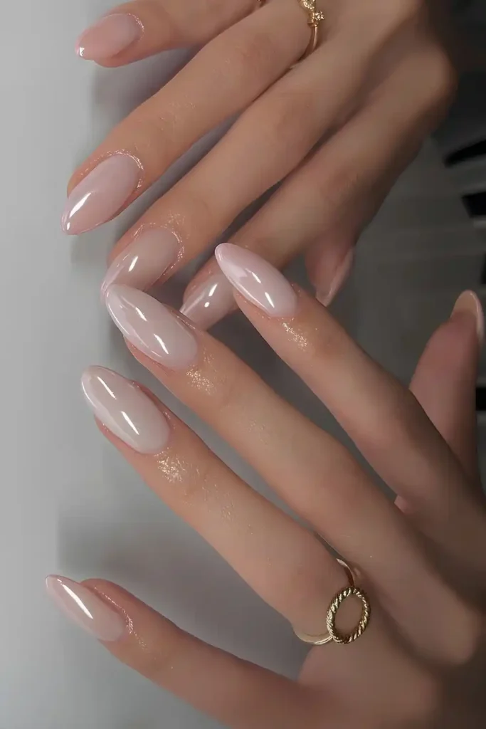 Taupe Chrome Manicure for a Sophisticated Everyday Style