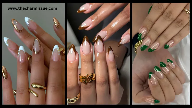 Trendy Fall French Nail Ideas