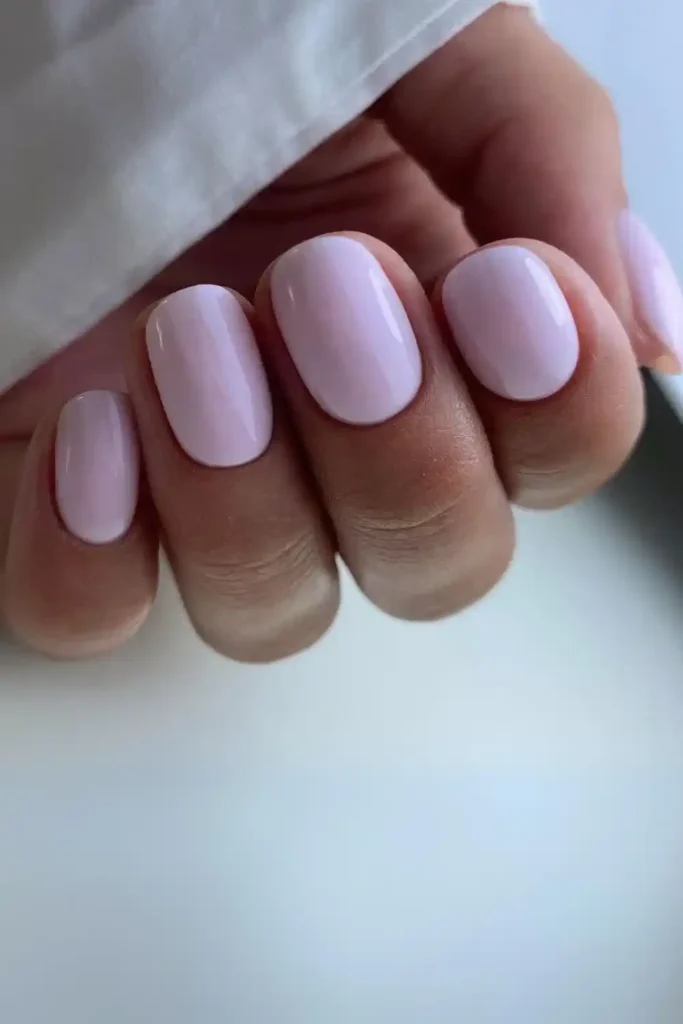 Soft Purple Nails for a Chic Elegant Manicure
