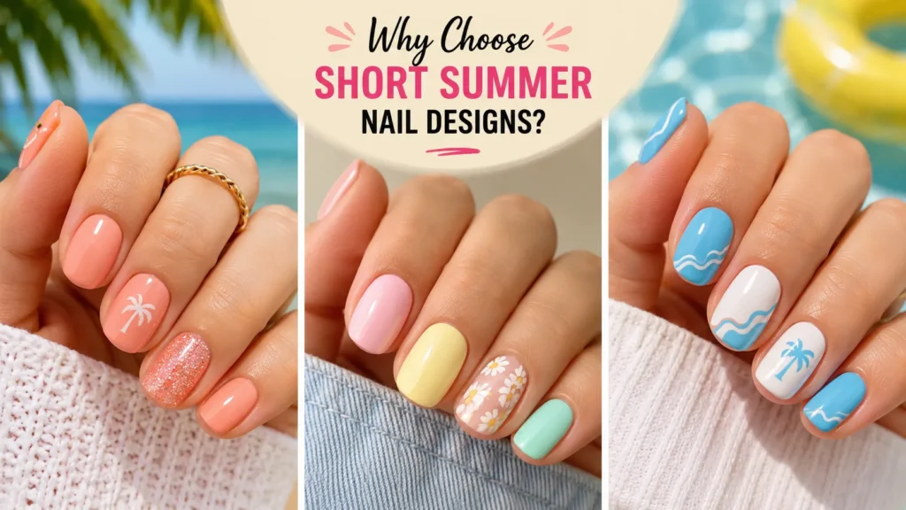 Why Choose Short Summer Nail Designs? Benefits, Ideas And Tips